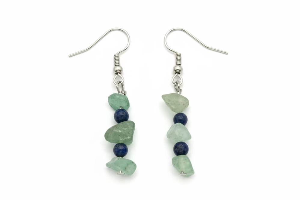 The Fortune Magnet: Green Aventurine Elephant Set