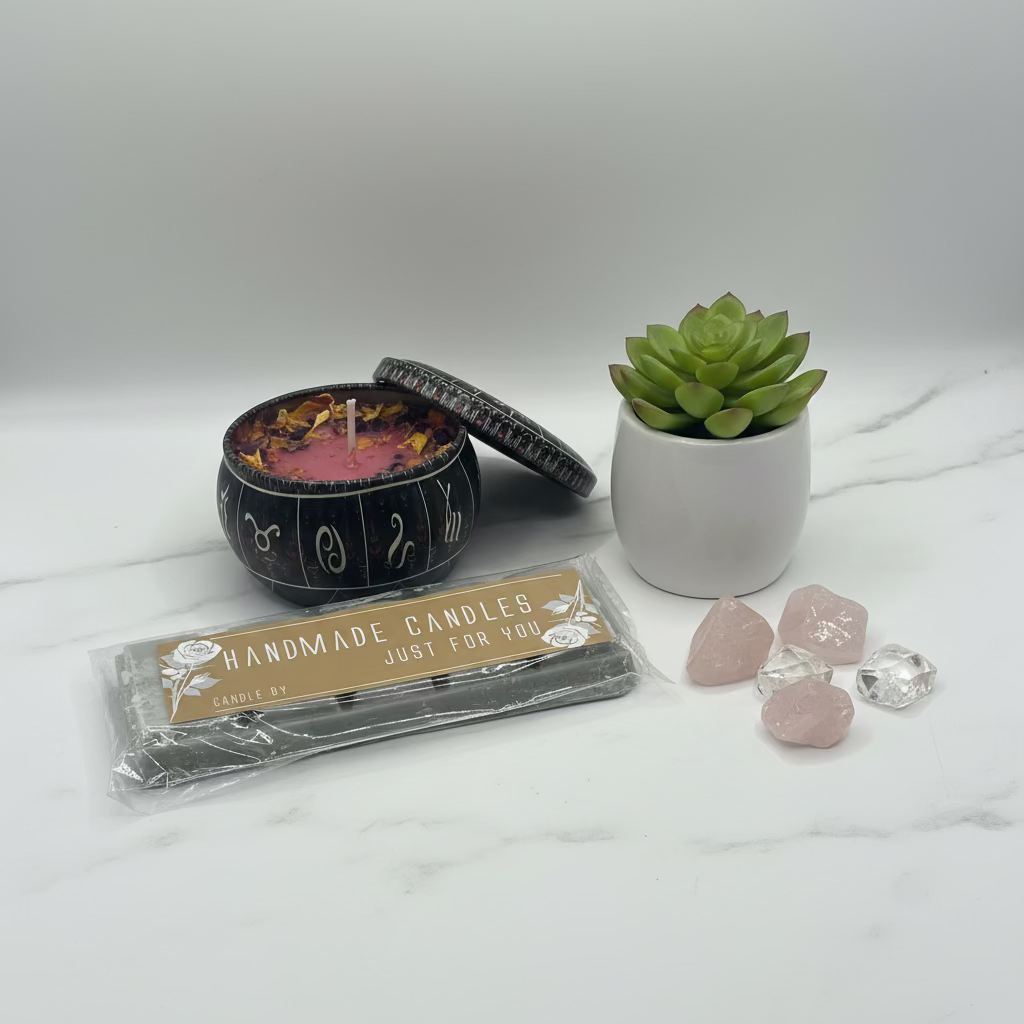 Capricorn Zodiac Manifestation Candle