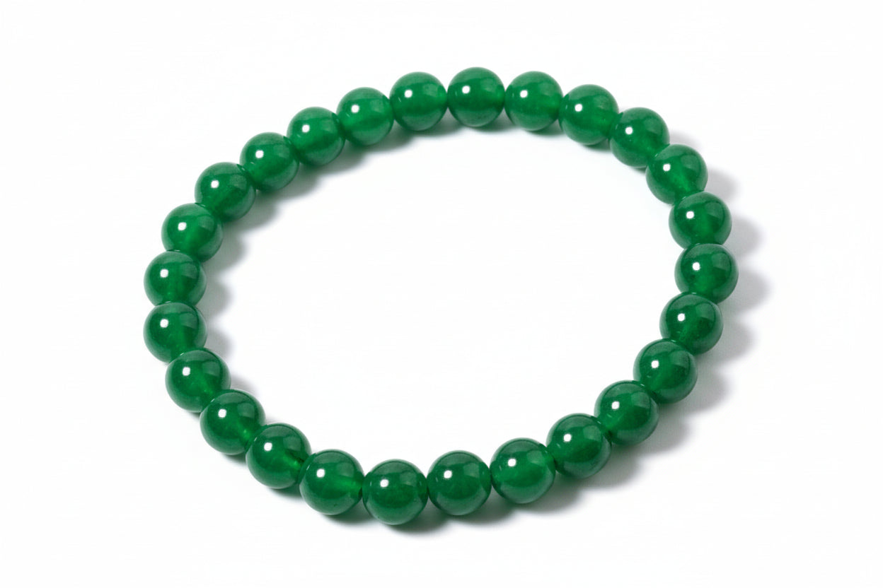 Green Agate Bracelet: Balance & Harmony