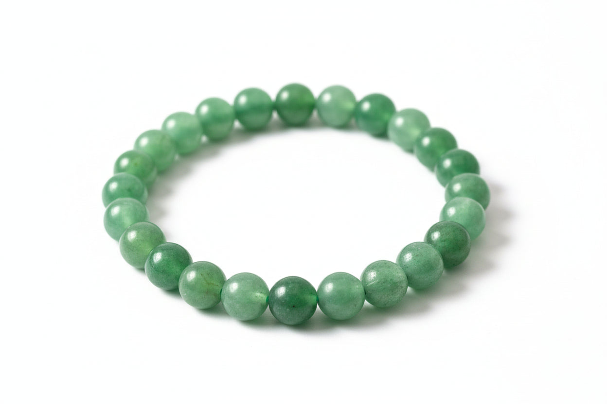 Green Chalcedony Bracelet: Inner Strength