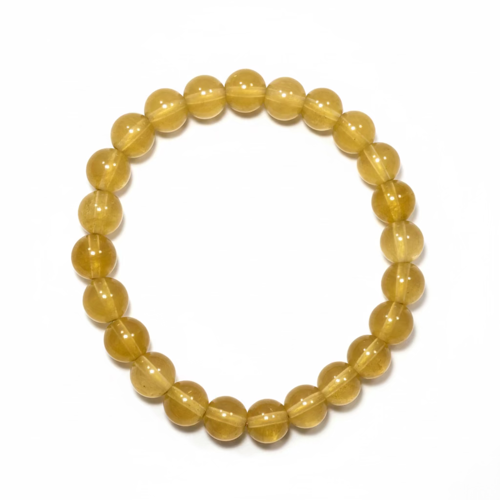 Yellow Aventurine Bracelet: 8mm Confidence & Power