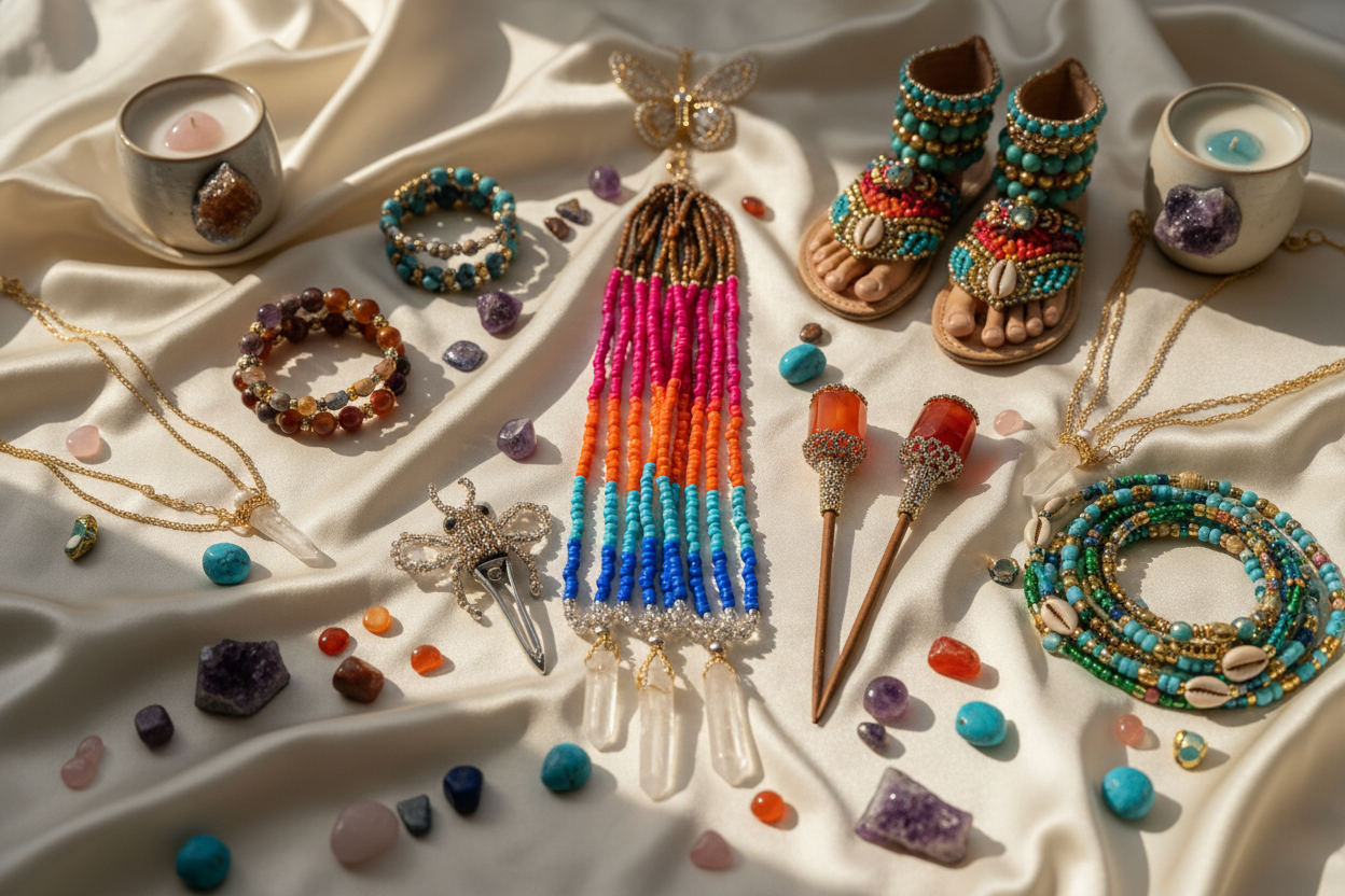 different handmade jewelry beaded accessories | E-monaejewels "LLC"Beaded  Accessories | E-monaeJewels "LLC"