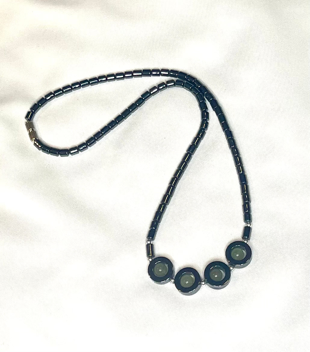 Hematite and Greenn Aventurine