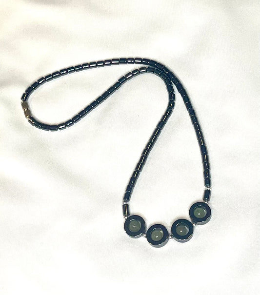 Hematite and Greenn Aventurine