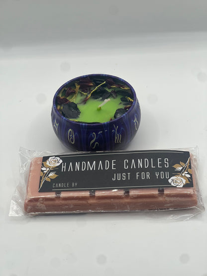 Taurus Candle