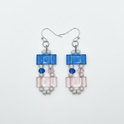 Cotton Candy Hook Earrings