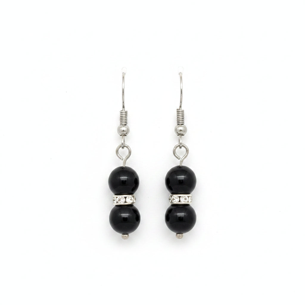  black onyx earrings 