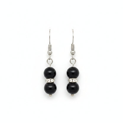  black onyx earrings 
