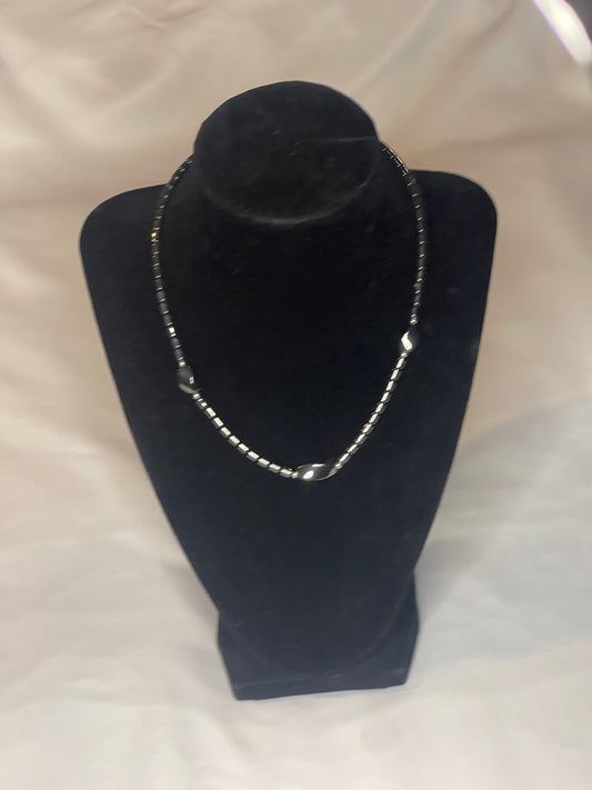 Hematite necklace