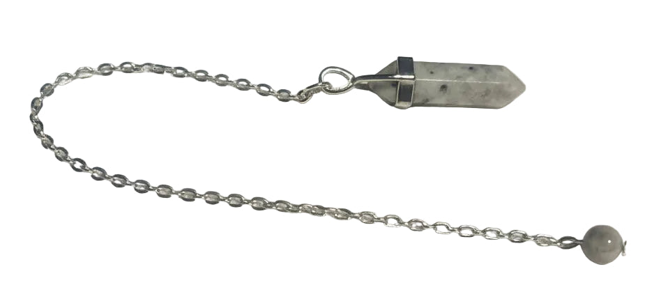 Sesame Jasper- Nurturing Harmony & Tranquility Pendulum By E-monae Jewels.