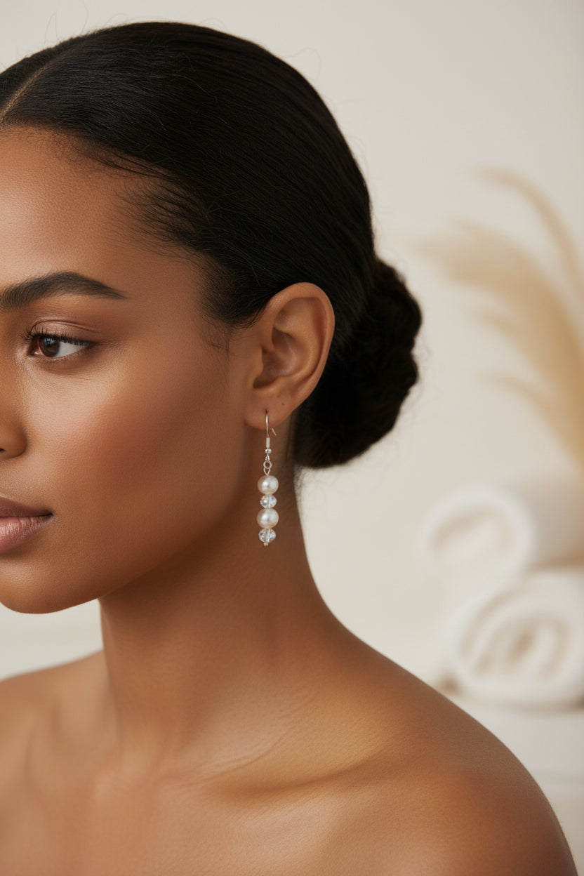 pearl earrings 
