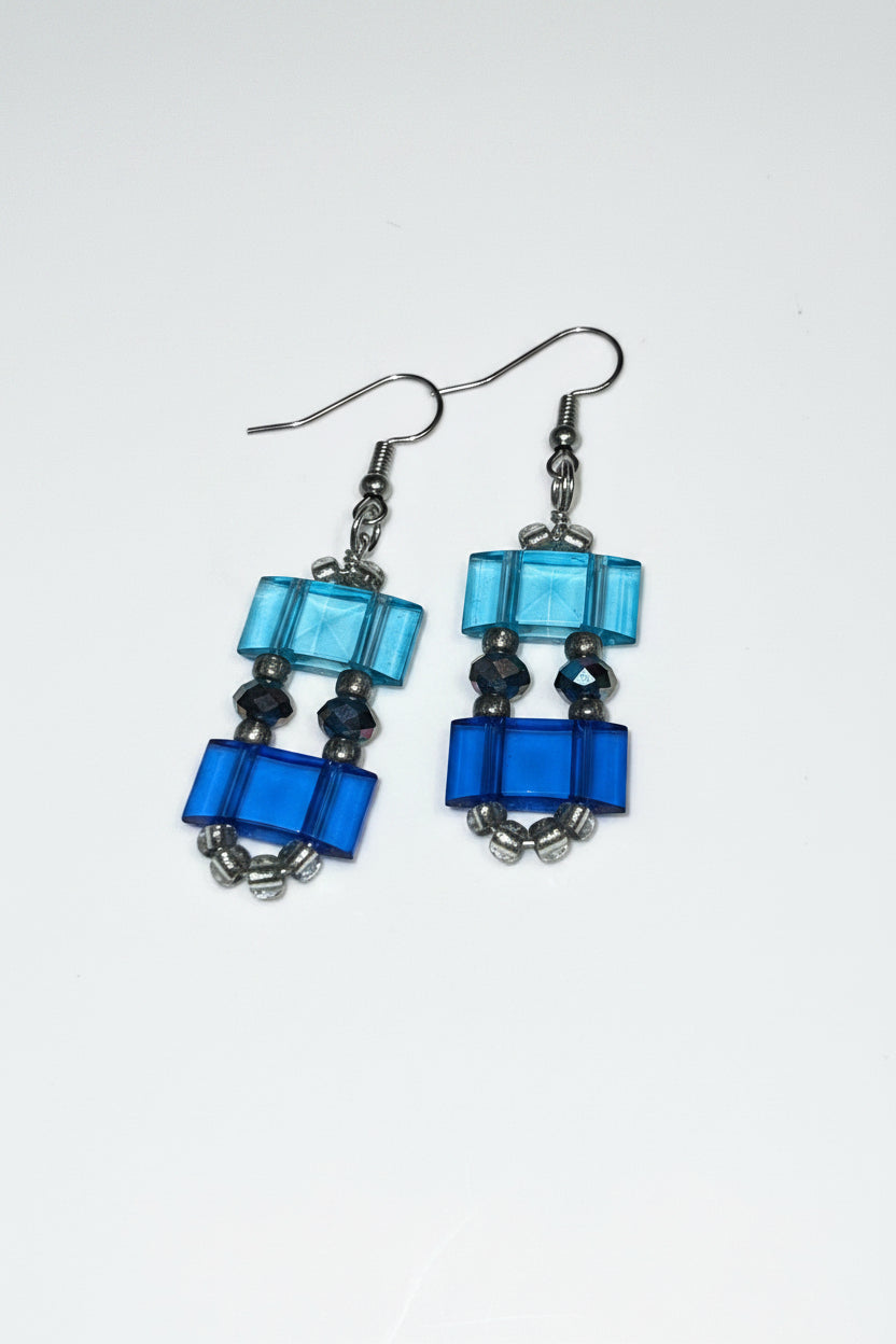 Deep Blue Divine Earrings
