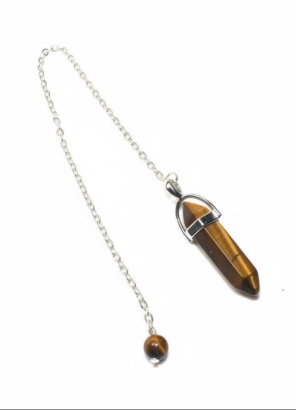 Tiger's Eye-Confident Clarity  Pendulum By E-monae Jewels.