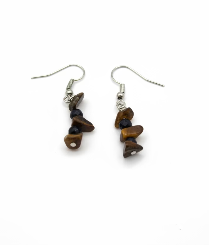The Enchanted Leader: Tiger's Eye Fairy Jewelry Set