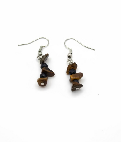 The Enchanted Leader: Tiger's Eye Fairy Jewelry Set