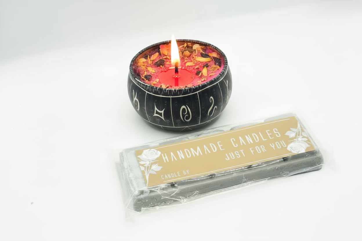Capricorn Zodiac Manifestation Candle