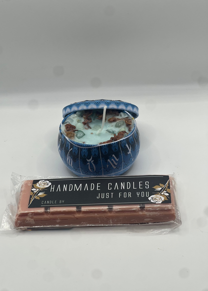 Pisces Zodiac Manifestation Candle