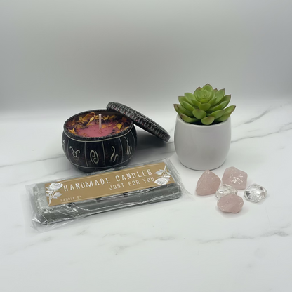 Capricorn Zodiac Manifestation Candle