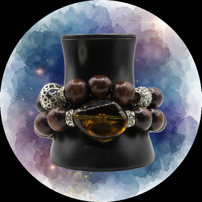 The Sovereign Stack: Triple Protection Bracelet Set