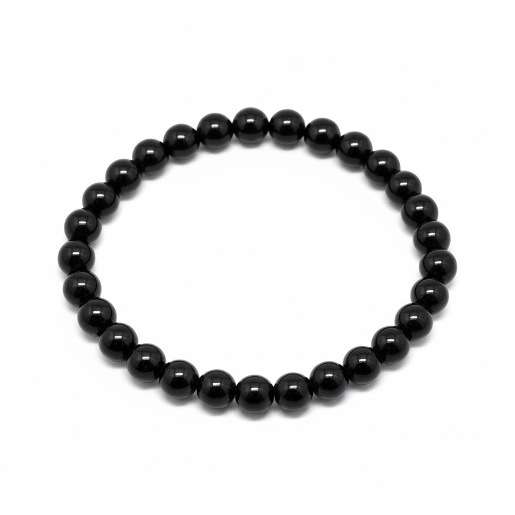 Obsidian Bracelet: Psychic Shield & Cleansing