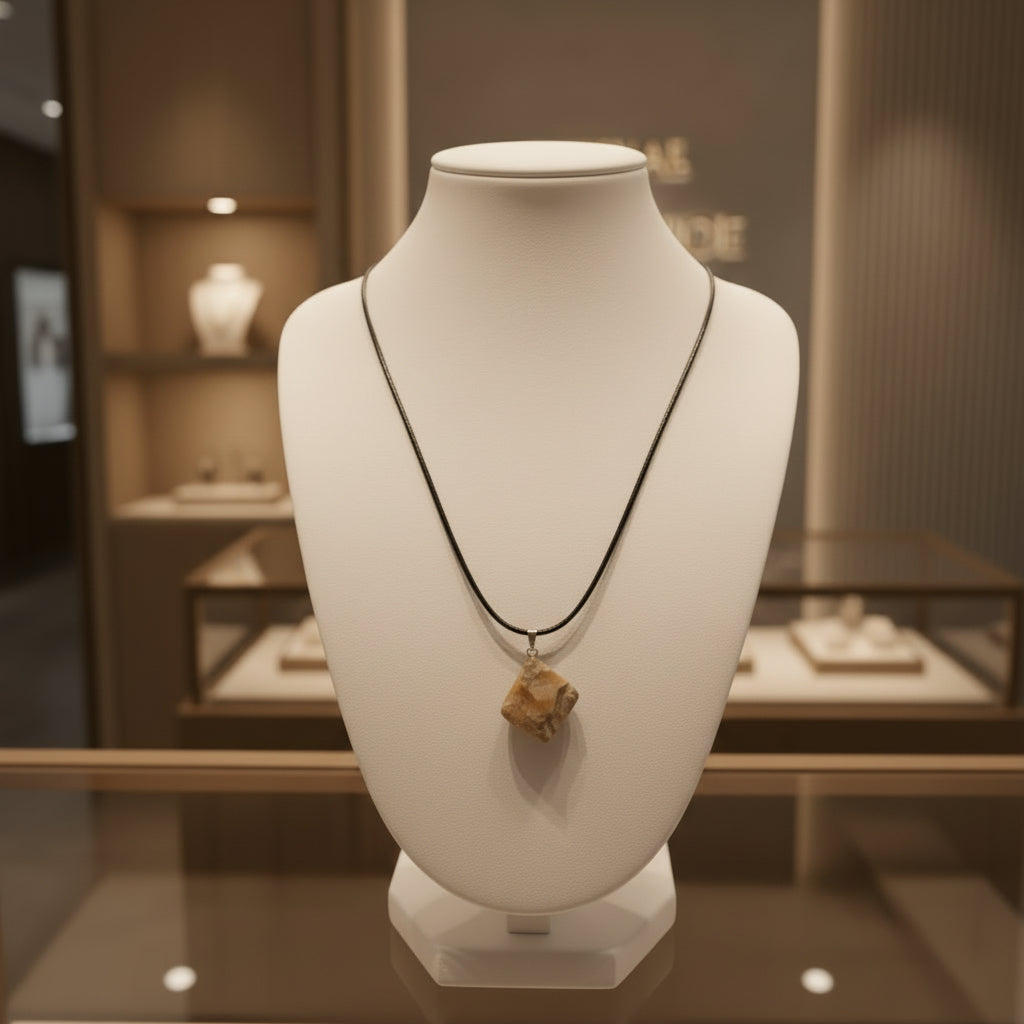 Spiderweb Jasper Necklace: The Stone of Destiny