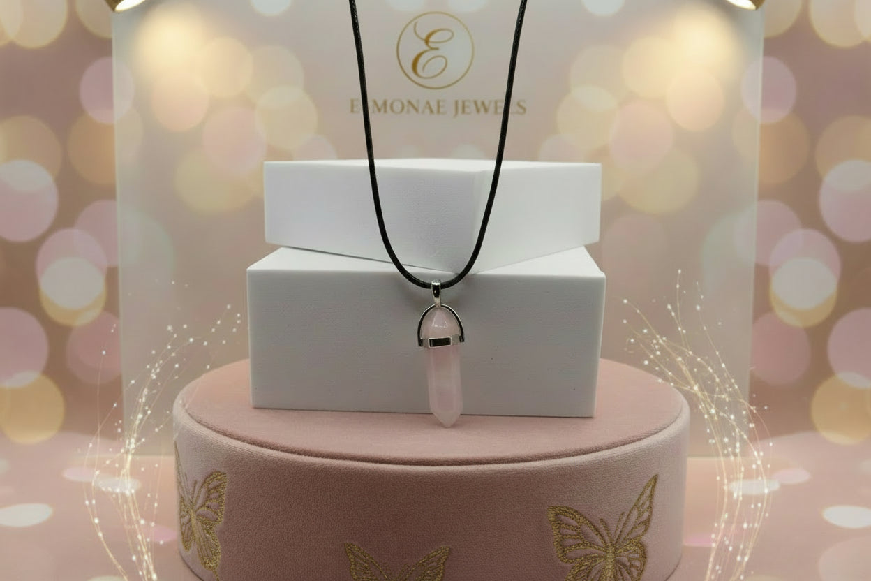 Rose Quartz Necklace: Unconditional Love