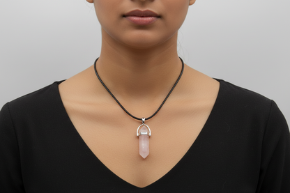 Rose Quartz Necklace: Unconditional Love
