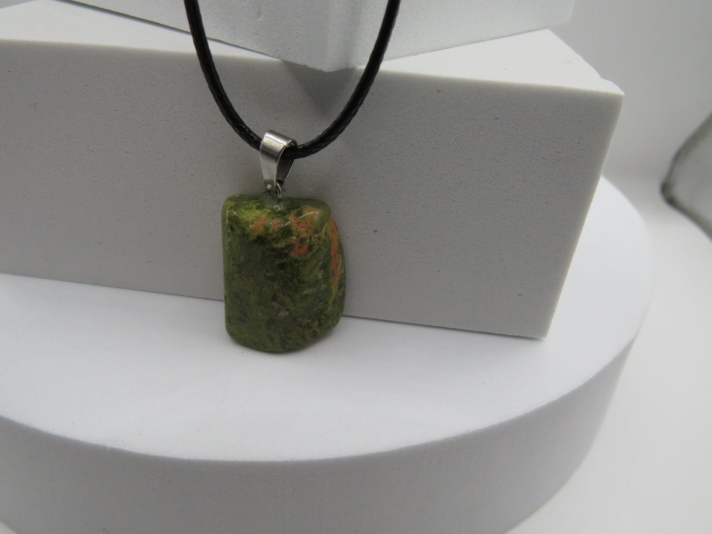 Unakite Necklace: Vision & Balance