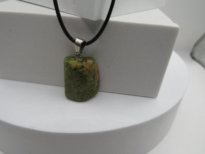 Unakite Necklace: Vision & Balance