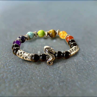 7 Chakra Sea Horse.