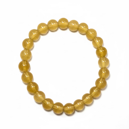 Yellow Aventurine Bracelet: 8mm Confidence & Power