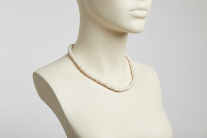 Ancient Abundance: Natural Cowrie Shell Prosperity Necklace