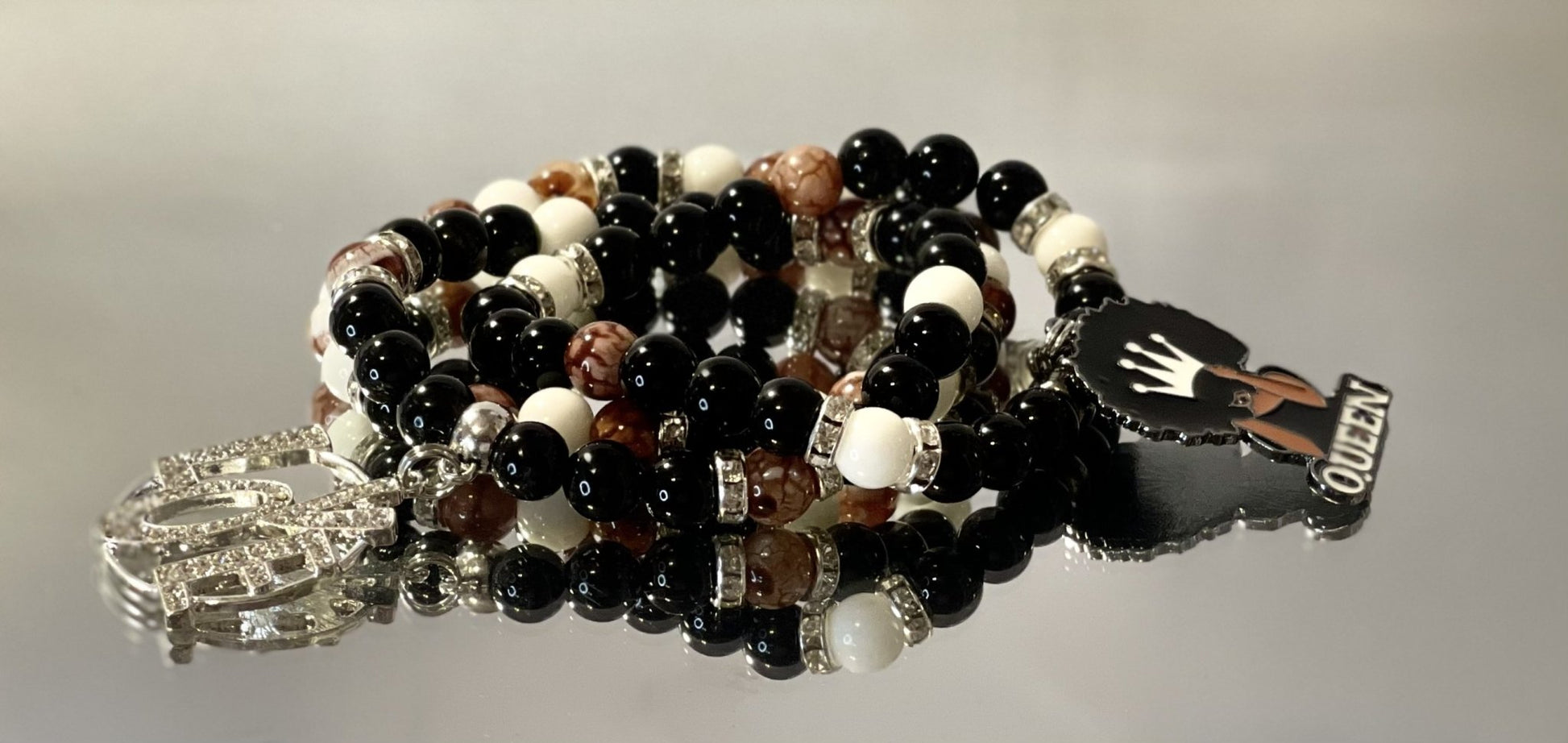 Brown Dragon Vein Agate - E-monaejewels "LLC"