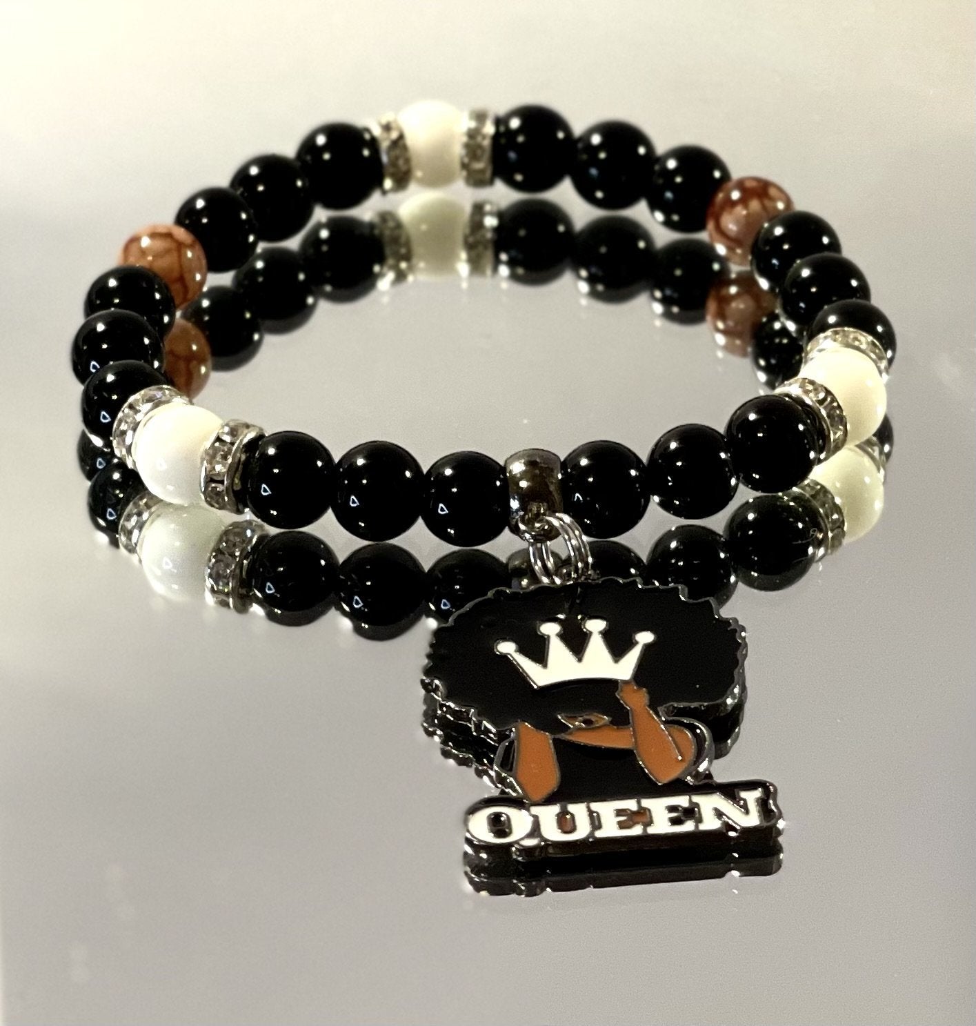 Brown Dragon Vein Agate - E-monaejewels "LLC"