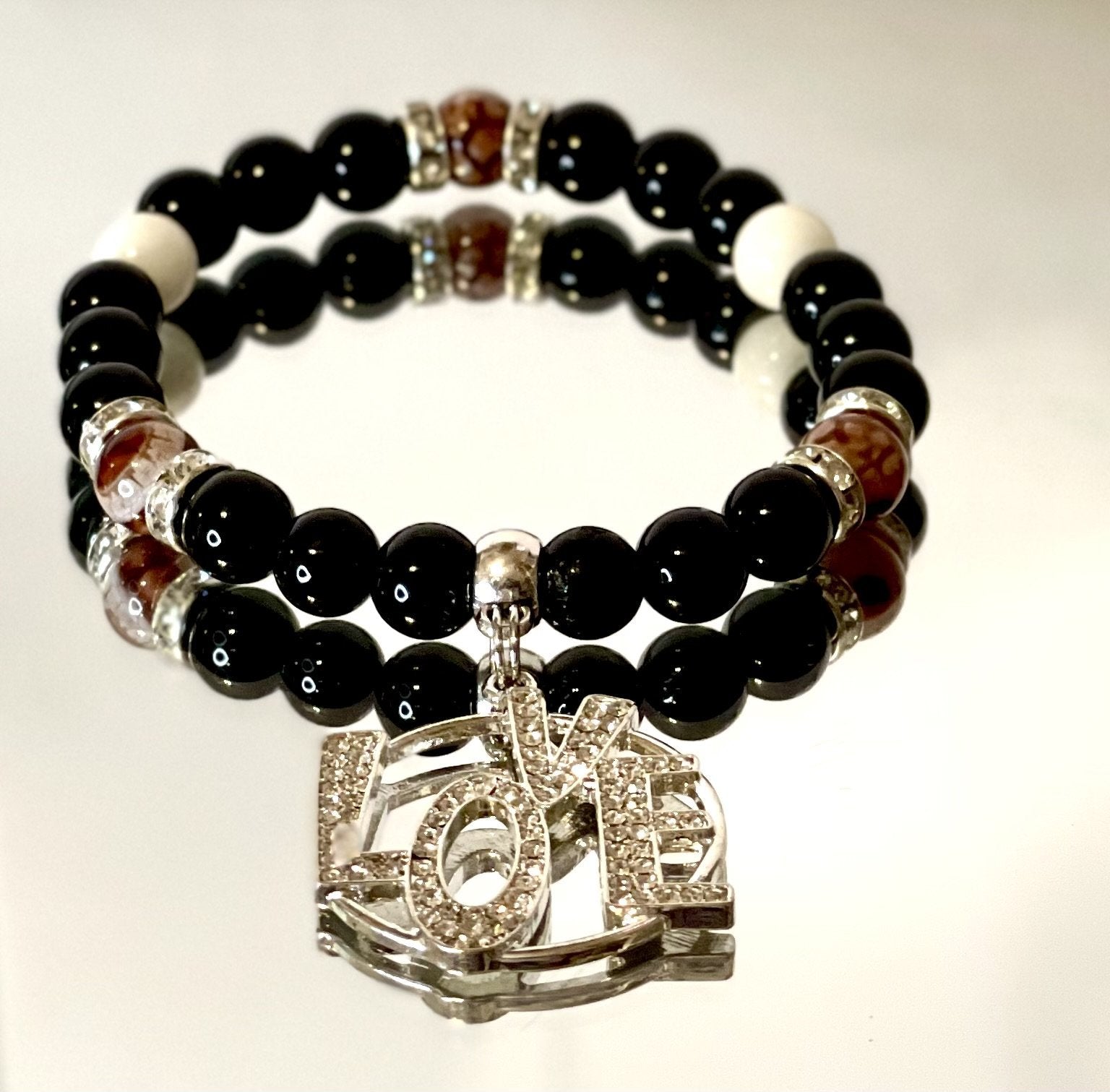 Brown Dragon Vein Agate - E-monaejewels "LLC"