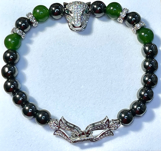 Mens Nephrite Jade Bracelet