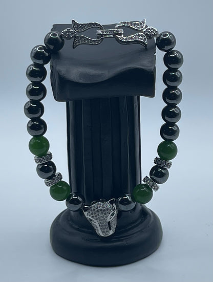 Mens Nephrite Jade Bracelet