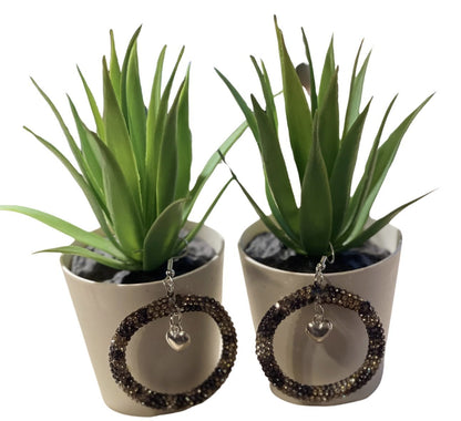 Silver Rhinestone - E-monaejewels "LLC"