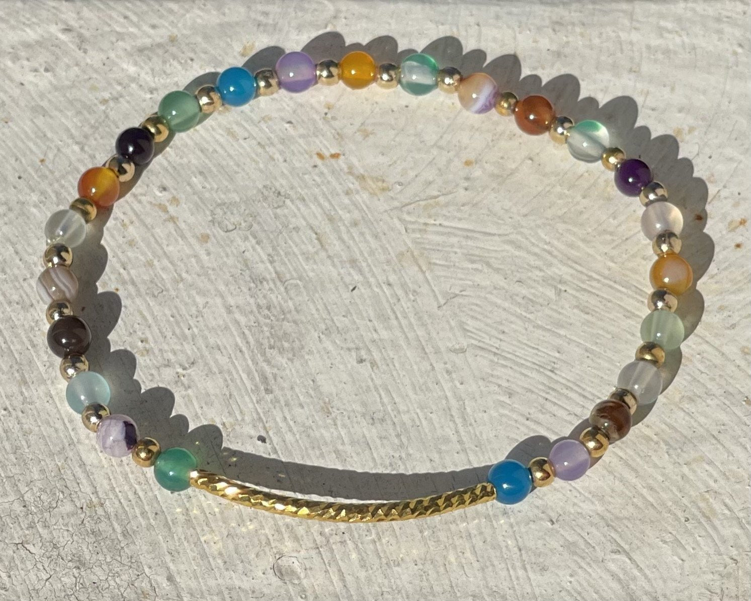 Striped Agate - E-monaejewels "LLC"