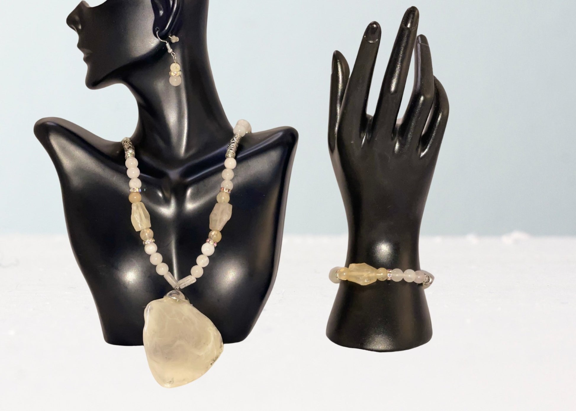 Tourmalinated Quartz - E-monaejewels "LLC"