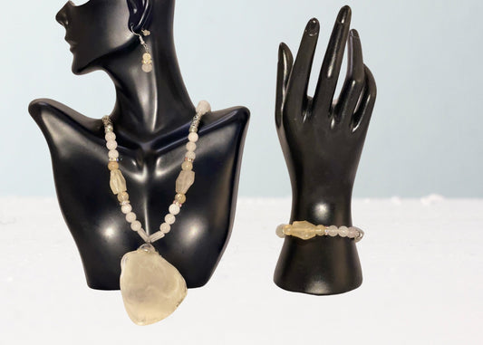 Tourmalinated Quartz - E-monaejewels "LLC"